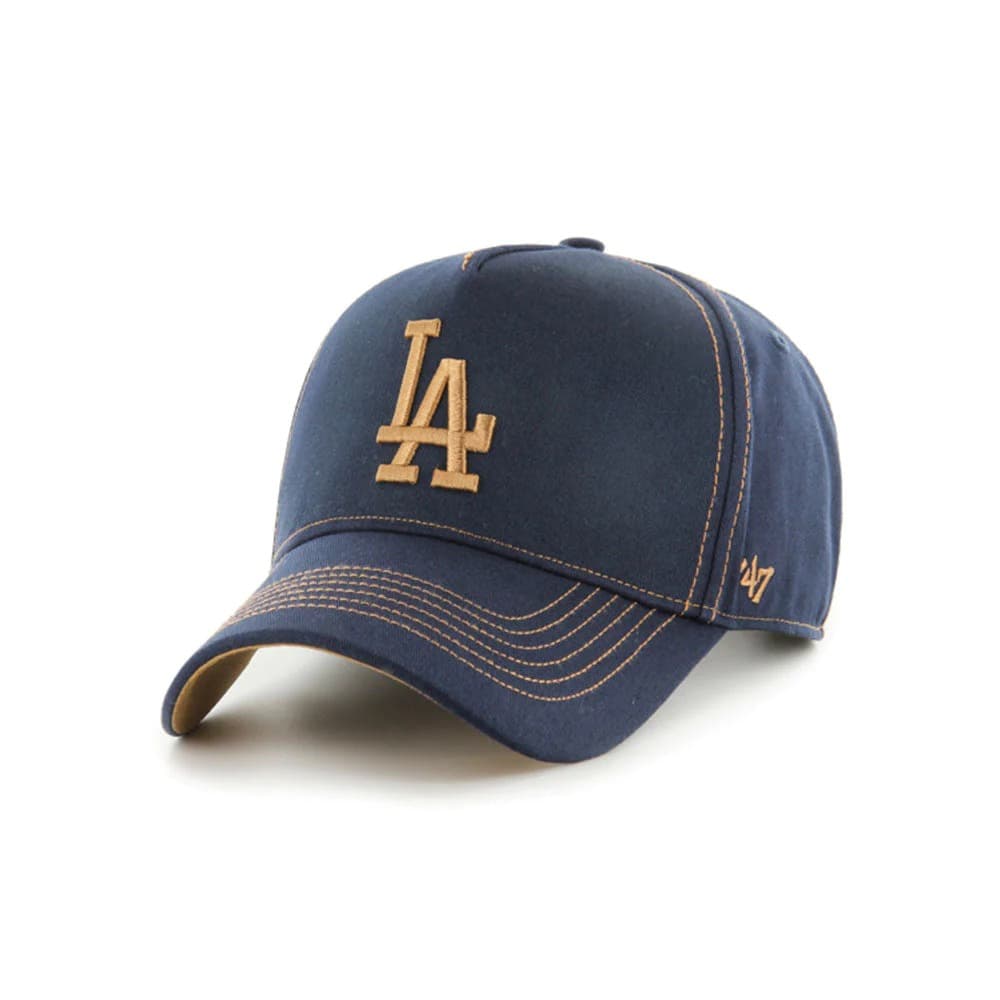 Бейсболка 47 Brand Los Angeles Dodgers Navy Tobacco 47 MVP DT MLB Strapback Hat
