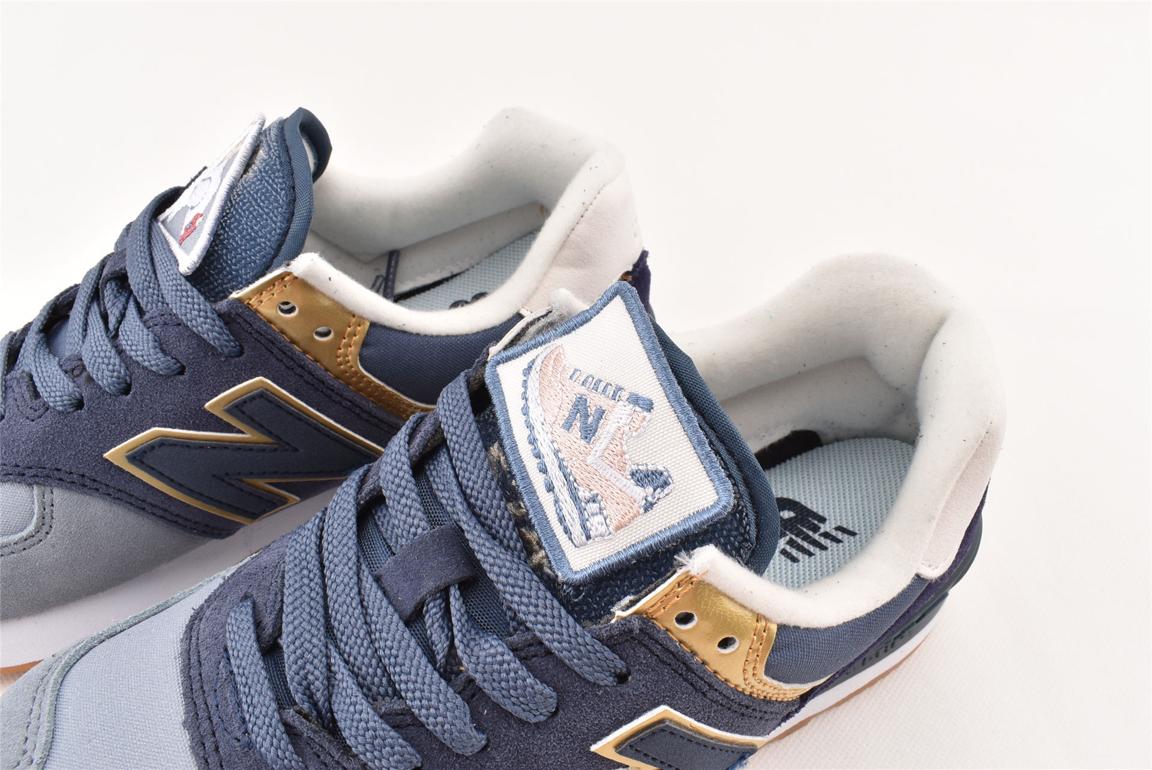 Кроссовки New Balance 574 Metallic Patch Blue W