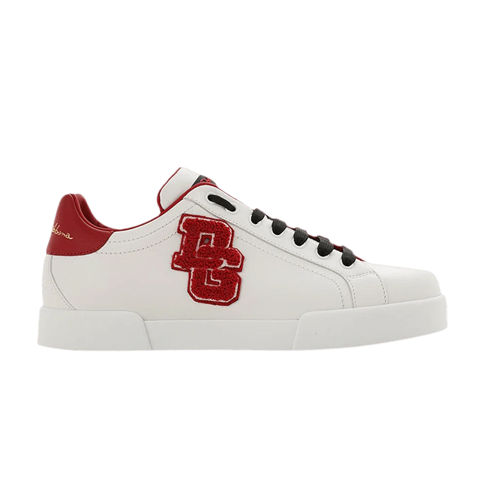Krossovki-Dolce-Gabbana-Portofino-White-Red
