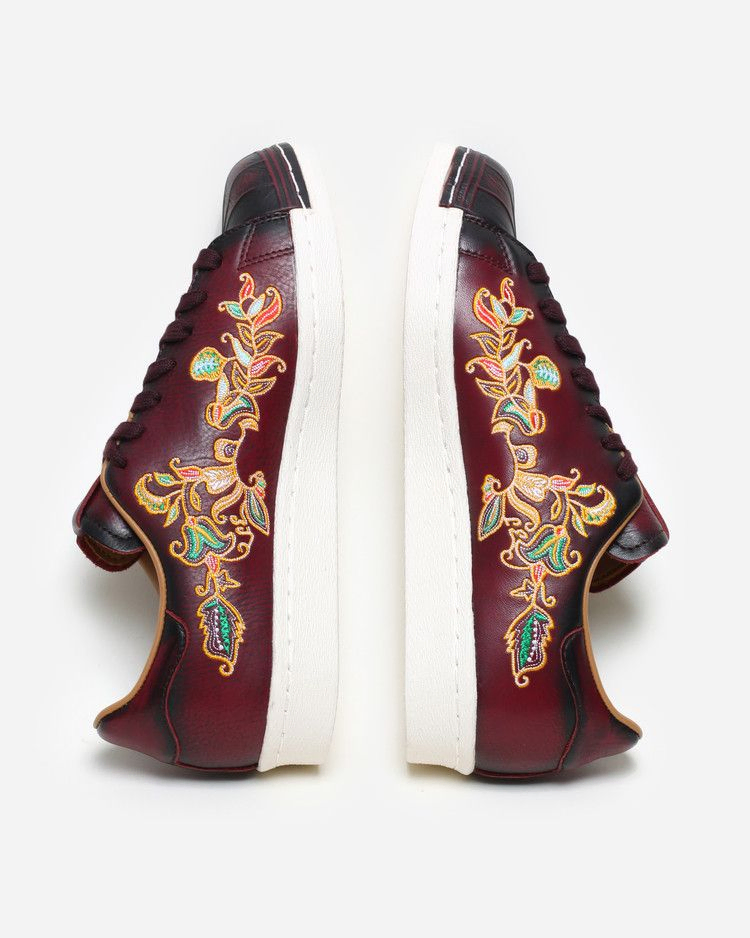 Кроссовки Limited Edt x adidas Superstar 'Burgundy'