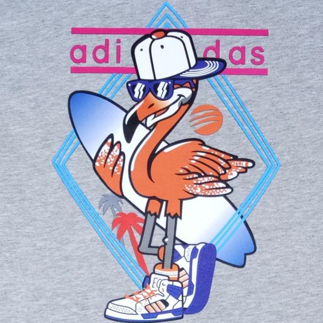 Футболка 2017 Adi Pelican Colors Tee