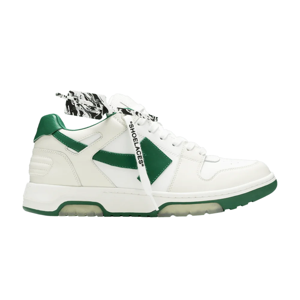 Krossovki-Off-White-Out-of-Office-Low-White-Green