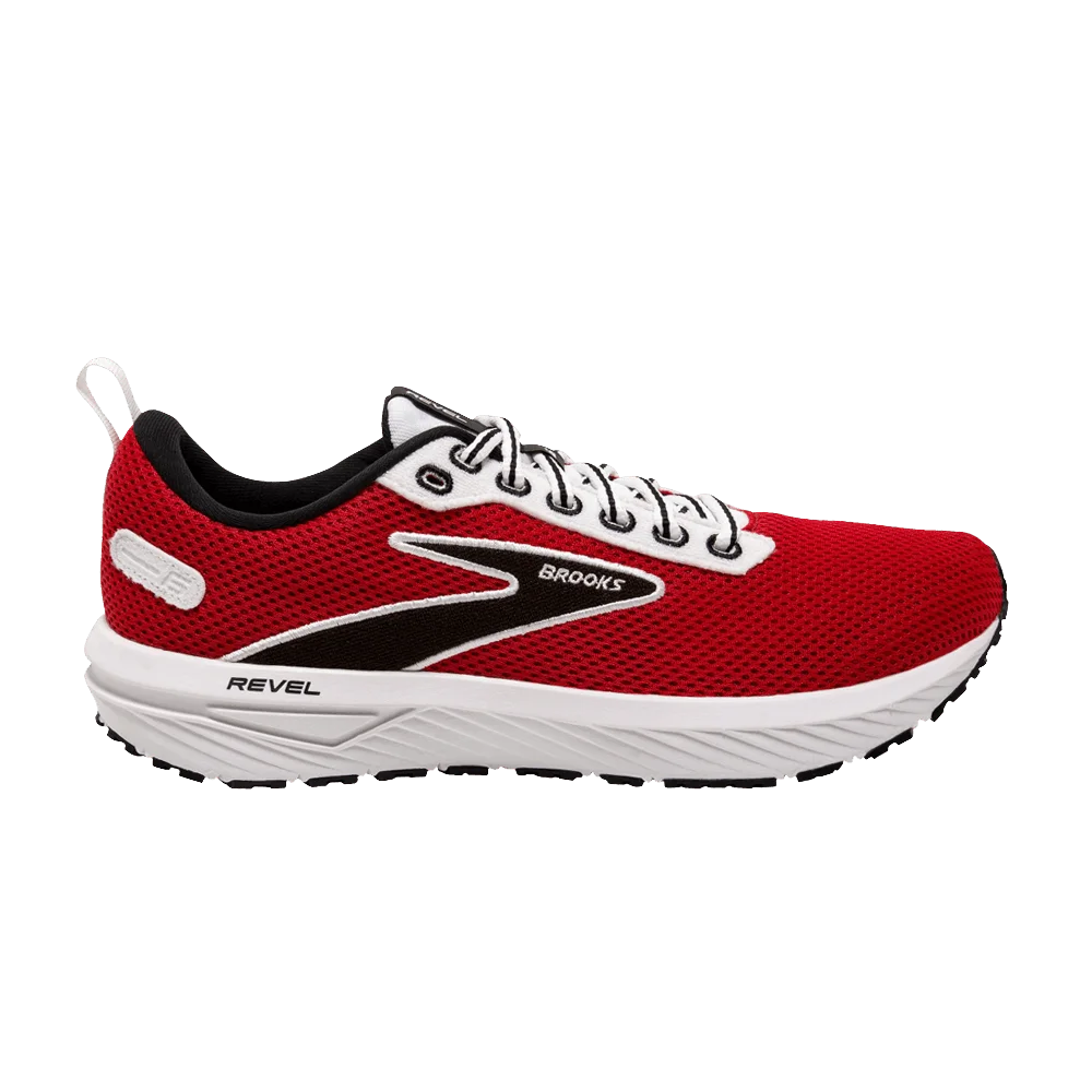 Кроссовки Brooks Wmns Revel 6 'Red Black'