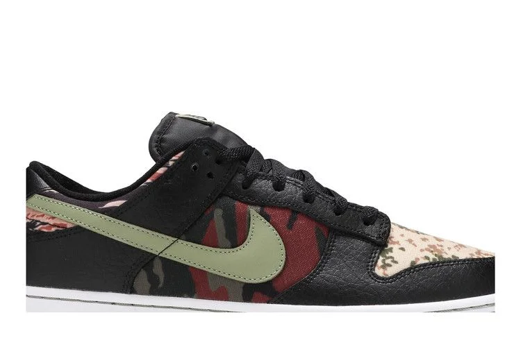 Кроссовки Nike Dunk Low SE 'Black Multi-Camo'