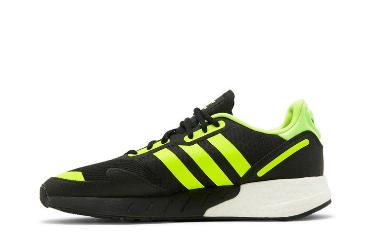 Кроссовки Adidas ZX 1K Boost 'Bold Logo Graphic - Black Solar Yellow'
