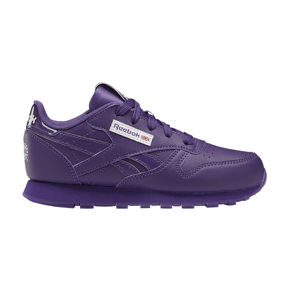 Кроссовки Reebok Popsicle x Classic Leather Little Kid 'Purple Emperor'