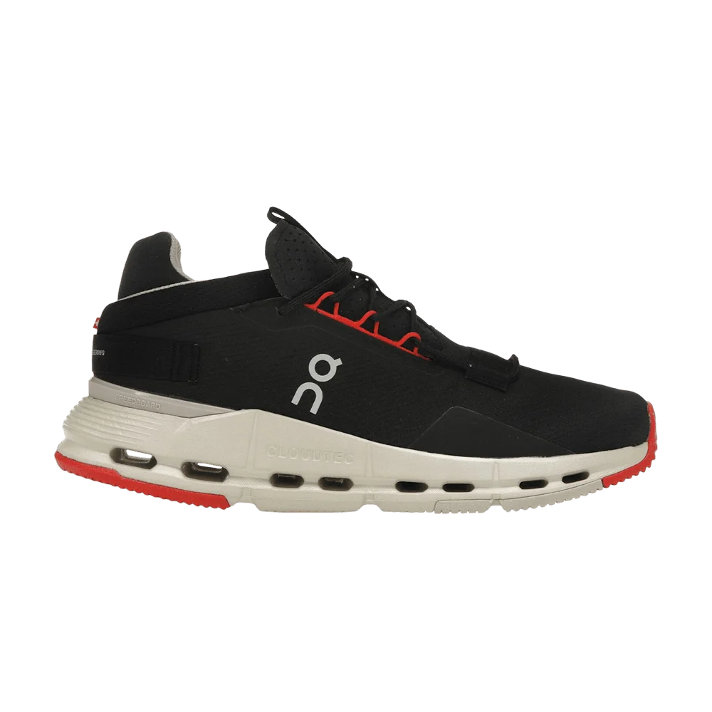 Krossovki-ON-Cloudnova-2-Black-Red