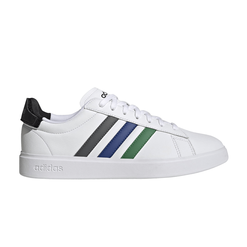 Кроссовки Adidas Grand Court 2.0 'Green Blue Grey Stripe'