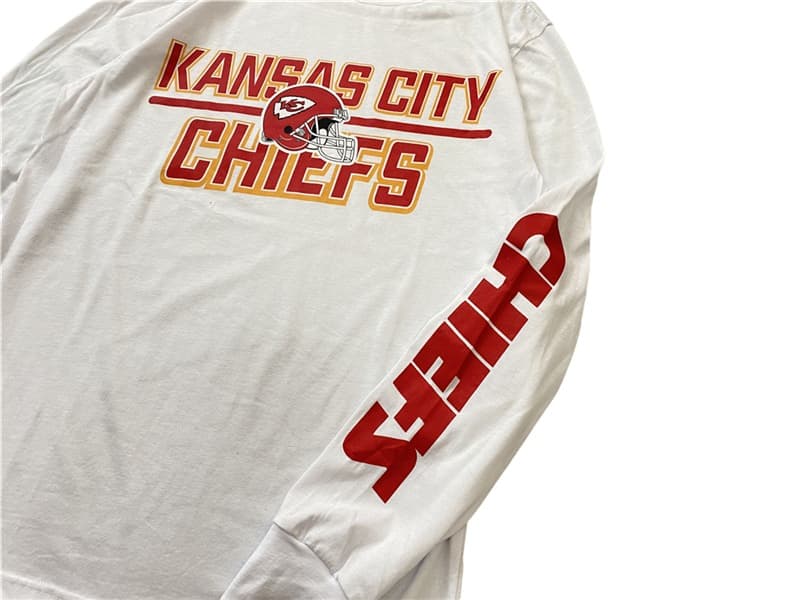 Лонгслив B20THER NFL Kansas City Chiefs White Longsleeve
