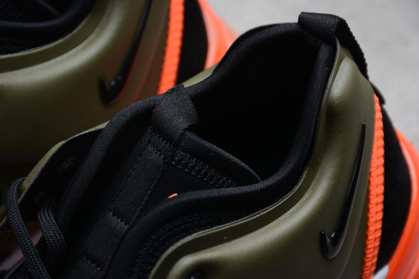 Кроссовки Nike Air Force 270 Medium Olive/Challenge Red