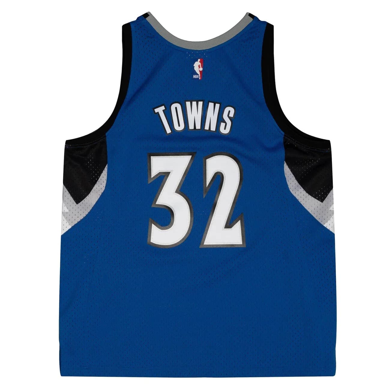 Баскетбольная джерси 2015-16 Minnesota Timberwolves Karl-Anthony Towns #32 Swingman Hardwood Classics Blue Jersey