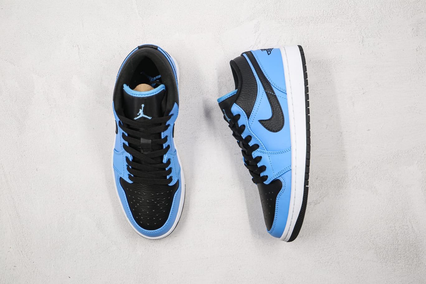 Кроссовки Air Jordan 1 Low University Blue Black