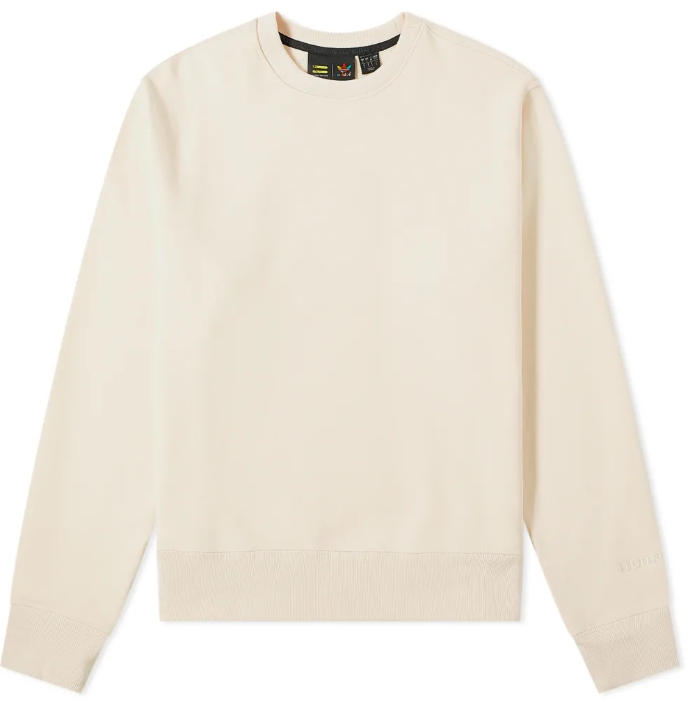 Свитшот adidas Pharrell Williams Basics Crewneck Sweatshirt Ecru Tint