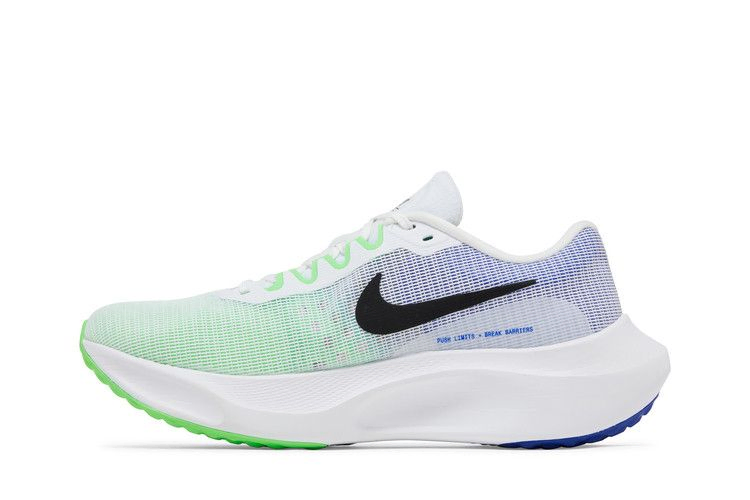 Кроссовки Nike Zoom Fly 5 'White Green Strike Blue'