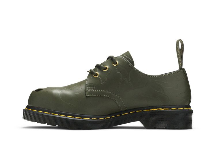 Кроссовки Dr. Martens Bape x Emboss 1461 'Khaki'