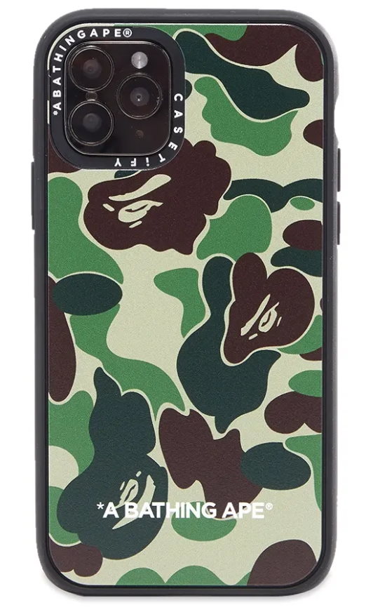 Защитный чехол BAPE x Casetify ABC Camo iPhone11 Pro Case Green