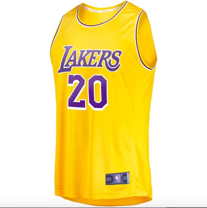 2022-23-LA-Lakers-20-Cole-Swider-Fast-Break-Icon-Gold-Jersey-2