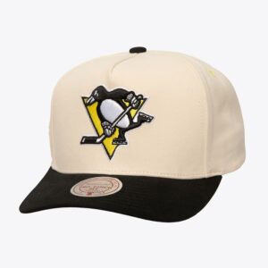 Mitchell-Ness-Cream-Pittsburgh-Penguins-Overspray-Pro-Crown-Snapback-Hat-300x300