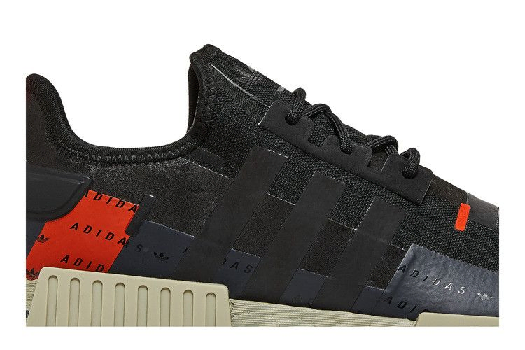 Кроссовки Adidas NMD_R1 'Black Solar Red'
