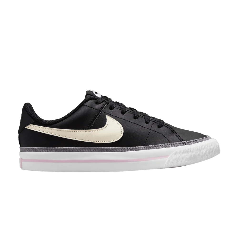 Krossovki-Nike-Court-Legacy-SE-GS-Black-Pink-Foam-Cashmere