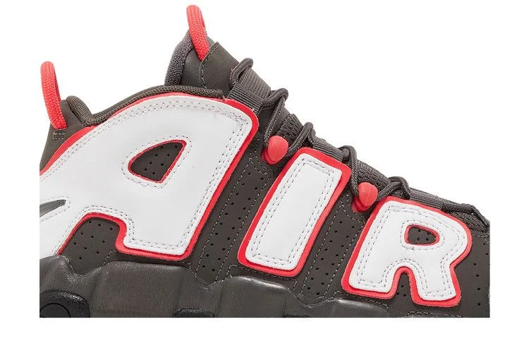 Кроссовки Nike Air More Uptempo GS 'Medium Ash Siren Red White'