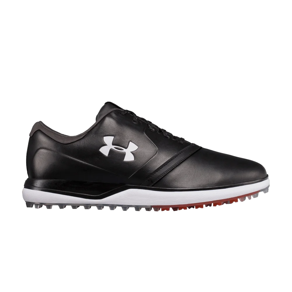 Кроссовки Under Armour Performance Spikeless 'Black White'