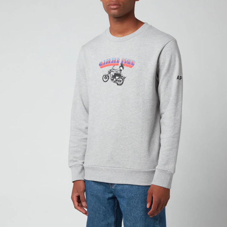 Свитшот A.P.C. Mika Sweatshirt Gray