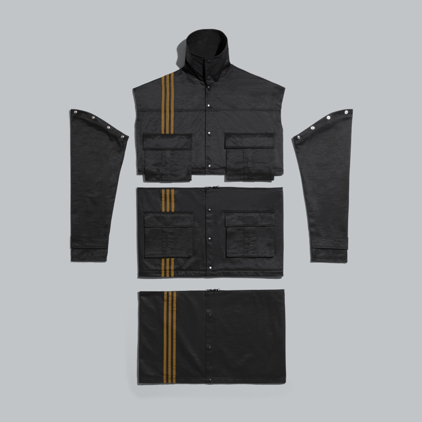 Куртка adidas Ivy Park Convertible Jacket (Gender Neutral) Black