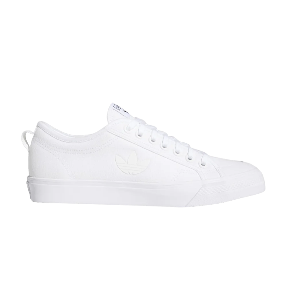 Adidas-Nizza-Trefoil-Cloud-White