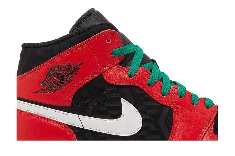 Кроссовки Air Jordan 1 Mid SE 'Christmas'