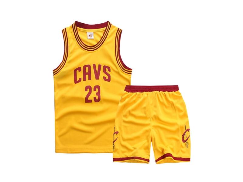 Форма детская Cleveland Cavs жёлтая