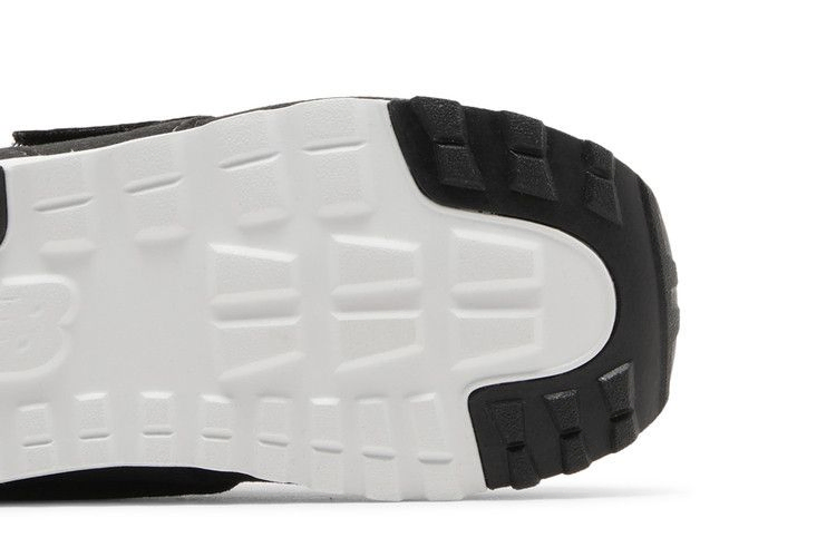 Кроссовки New Balance 574 New-B Hook & Loop Toddler Wide 'Black White'
