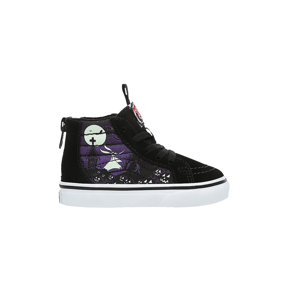 Кроссовки Vans The Nightmare Before Christmas x Sk8-Hi Zip Toddler 'Jacks Lament'