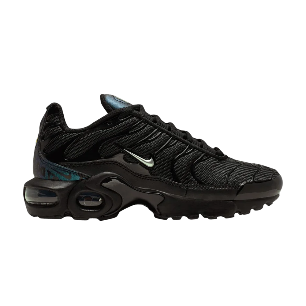 Krossovki-Nike-Air-Max-Plus-BG-Black-Metallic-Silver