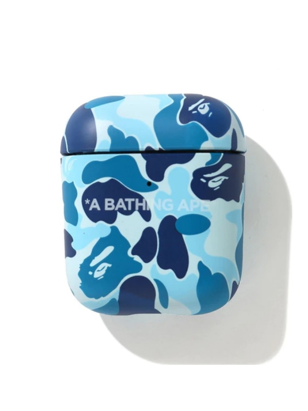 Чехол для наушников BAPE ABC Camo Airpods Case Blue