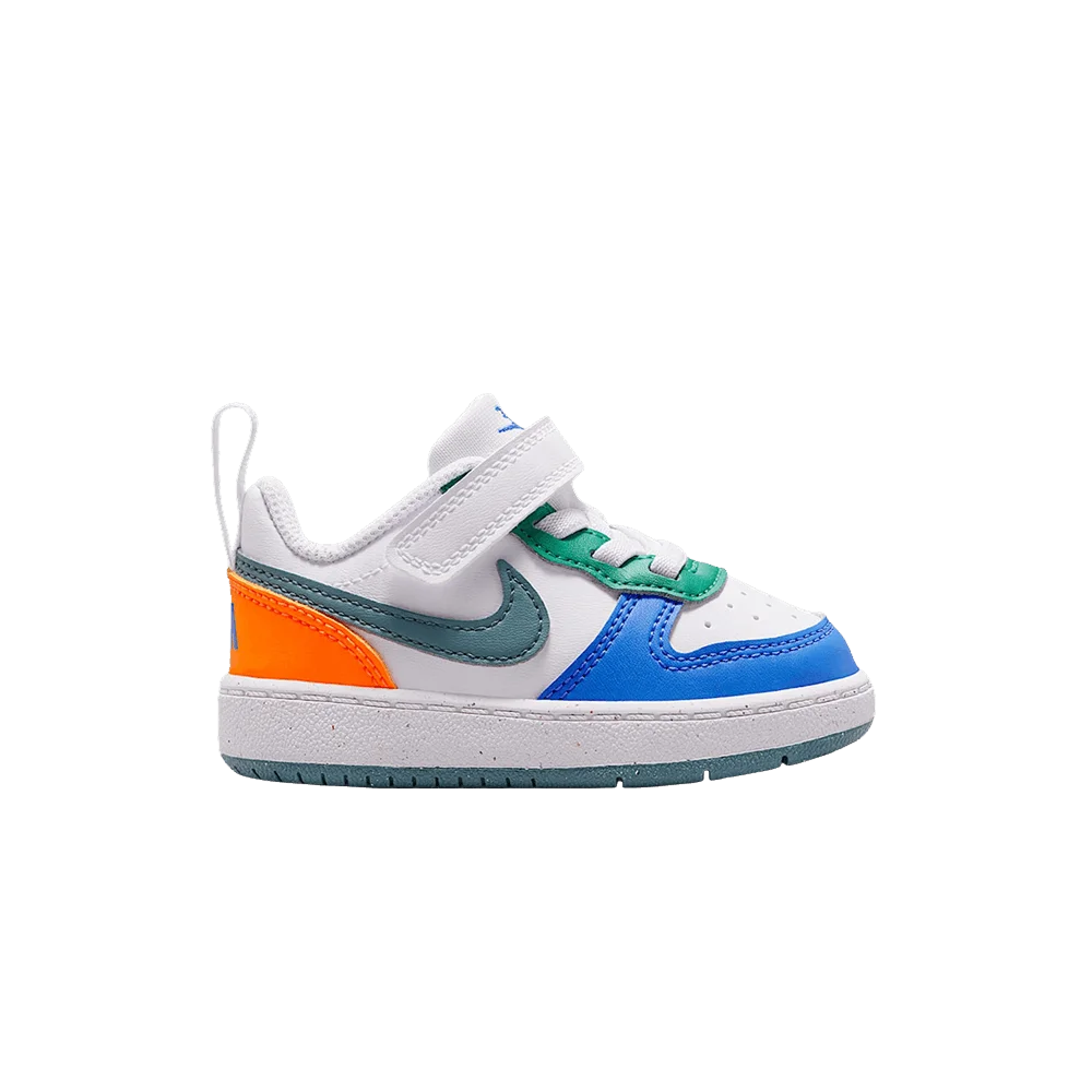 Krossovki-Nike-Court-Borough-Low-Recraft-TD-White-Malachite-Blue-Crystal
