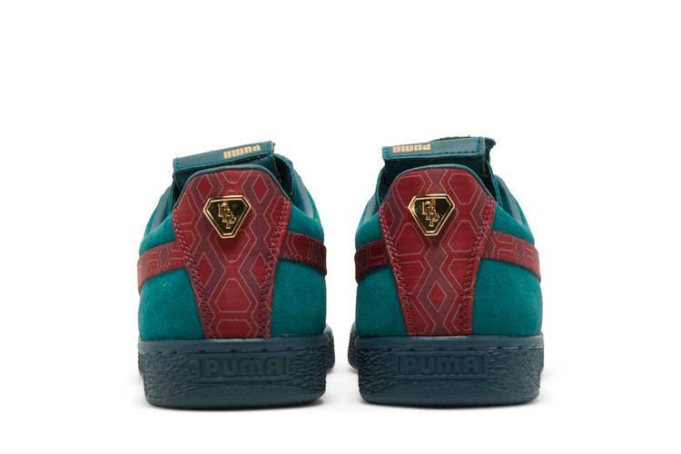 Кроссовки Puma Dapper Dan x Suede 'Jacquard Print - Varsity Green'