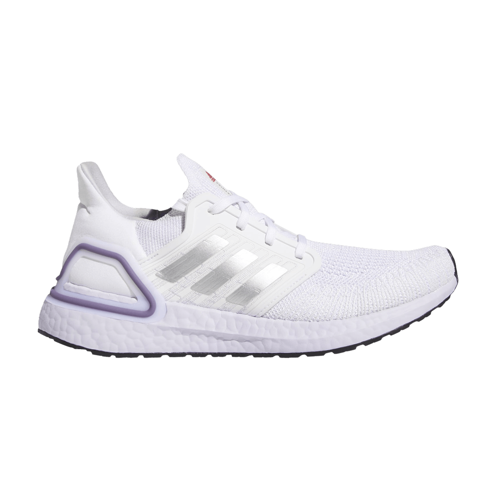 Кроссовки adidas Wmns UltraBoost 20 'White Purple Tint'