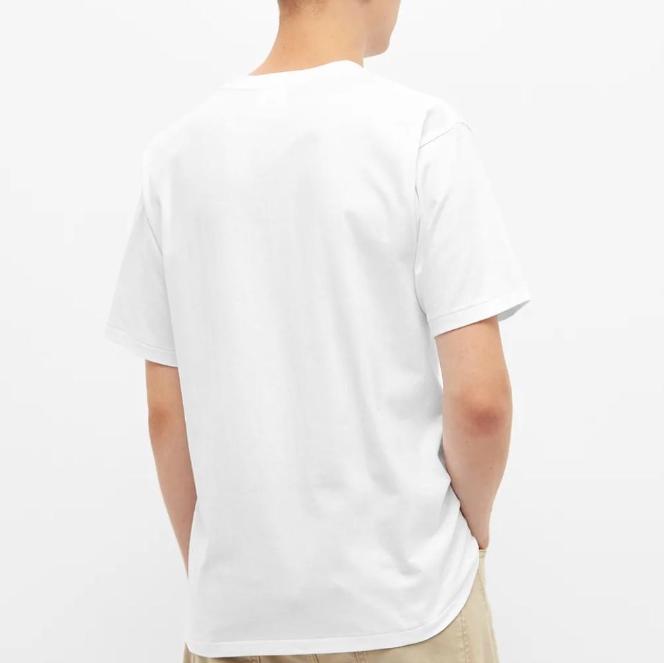 Футболка BAPE 1st Camo NYC Logo Tee White/Yellow
