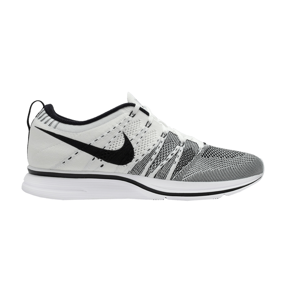 Кроссовки Nike Flyknit Trainer 'White Black'
