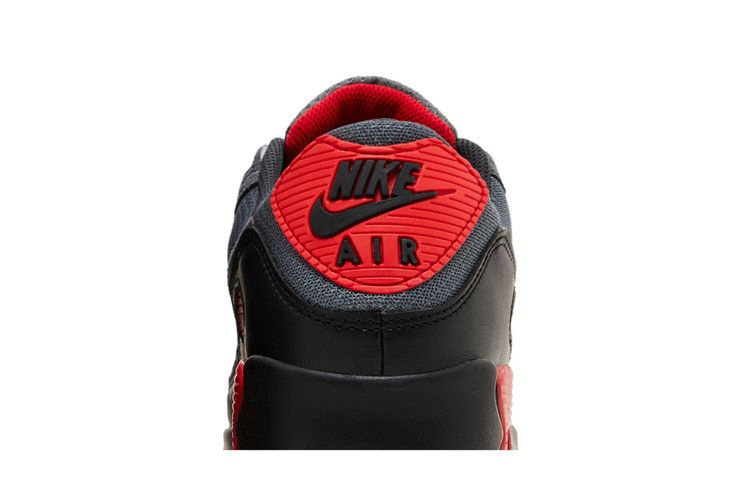 Кроссовки Nike Air Max 90 'Iron Grey Fire Red'
