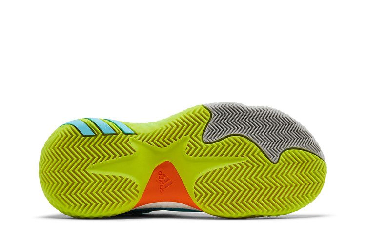 Кроссовки Adidas Harden Vol. 6 J 'Pulse Aqua Solar Yellow'