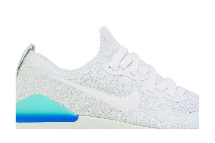 Кроссовки Nike Wmns Epic React Flyknit 2 'White Light Aqua'