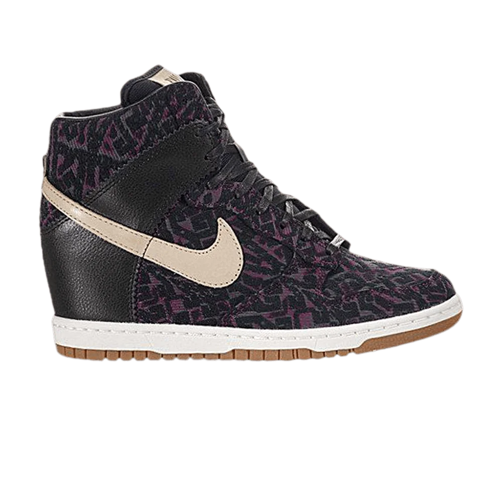 Krossovki-Nike-Wmns-Dunk-Sky-High-Premium-Purple-Tribal