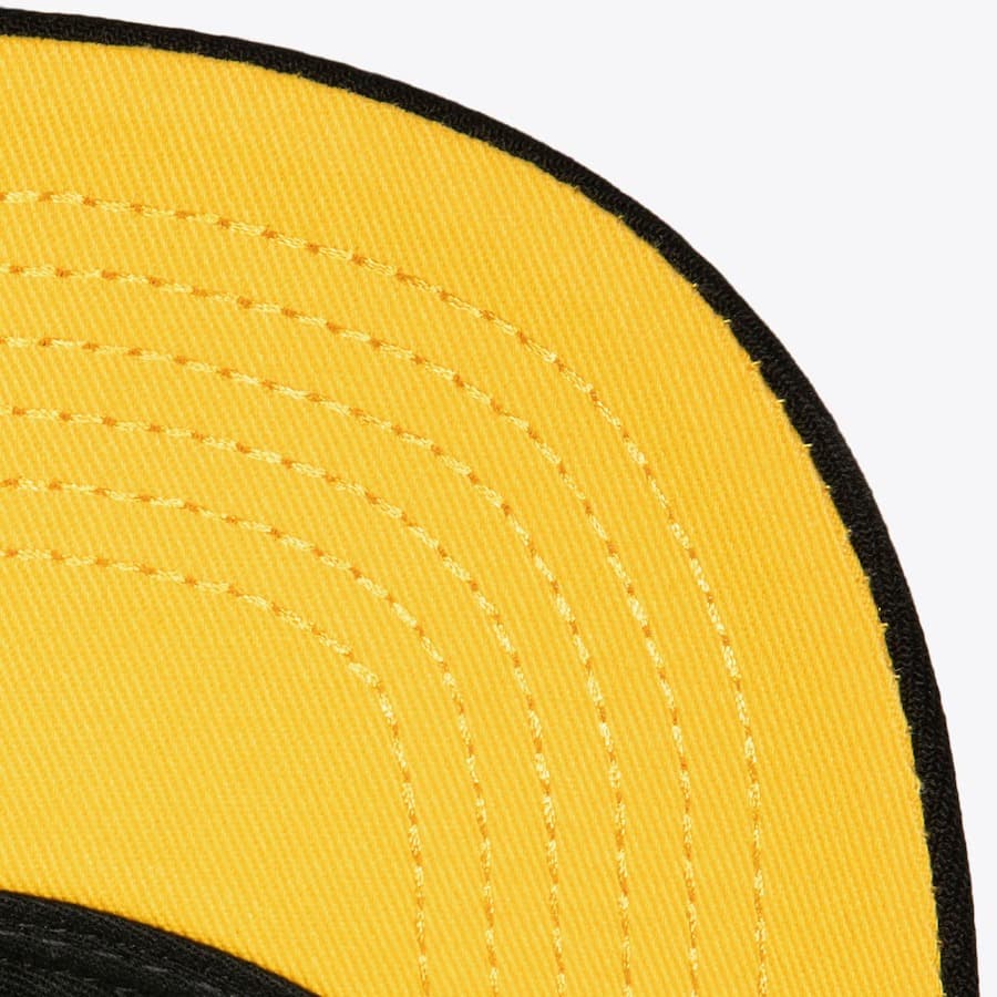 Бейсболка Mitchell & Ness Black Pittsburgh Steelers Retrodome Pro Snapback Hat