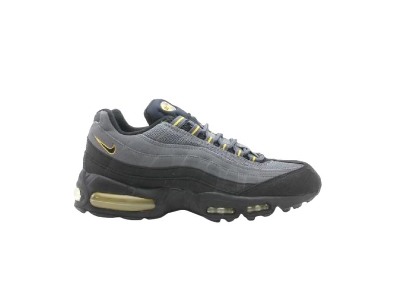 Кроссовки Nike Air Max 95 Black Varsity Maize Light Graphite