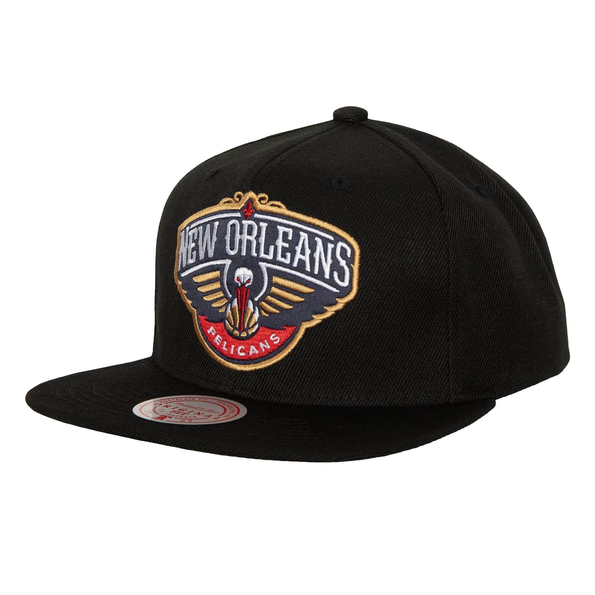 Бейсболка Mitchell & Ness Satin Under Snapback New Orleans Pelicans