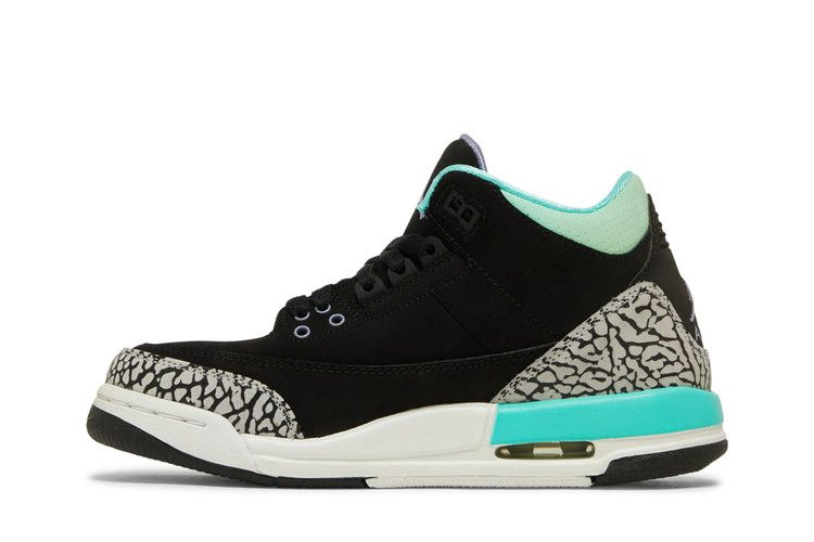 Кроссовки Air Jordan 3 Retro GG 'Black Mint'