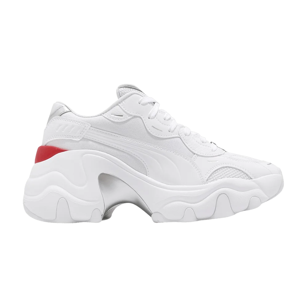 Krossovki-Puma-Wmns-Pulsar-Wedge-Tech-Glam-White