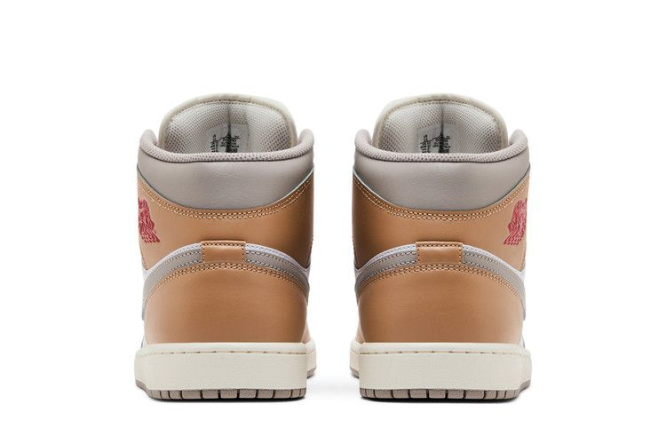 Кроссовки Air Jordan 1 Mid 'Hemp White'